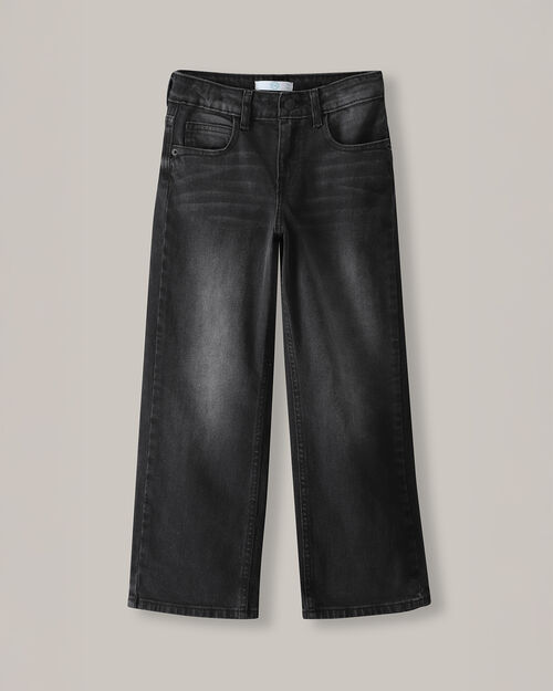Jeans Wide Leg Negro